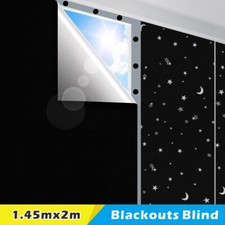 Blackout Blinds Stick On, 100%
