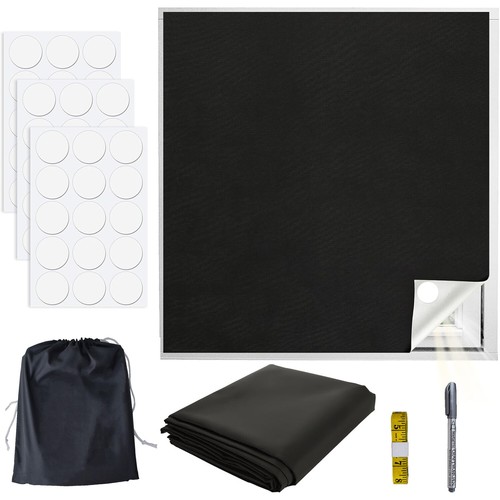 Blackout blind cut size - blackout, to