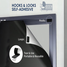 BLACKOUT BLINDS STICK ON, 100%