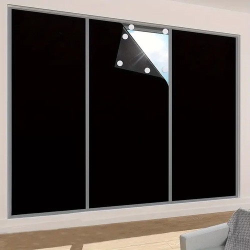 Blackout blinds stick 100 - blackout, on,