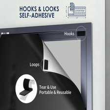 BLACKOUT BLINDS STICK ON, 100%