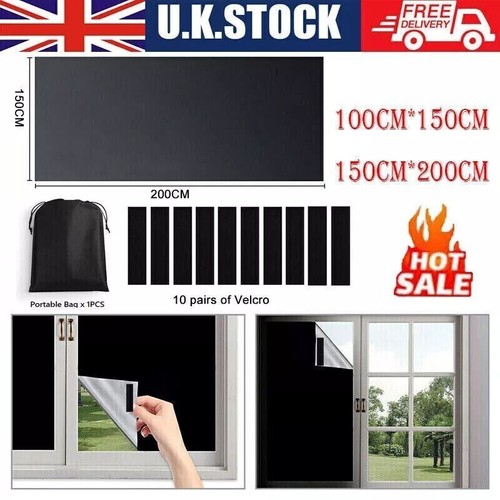 Total blackout blinds stick - blinds, on