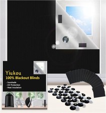 100% Blackout Blind 145X300CM